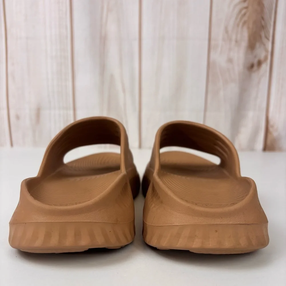 KuaiLu Recovery Slide Sandals Comfort Orthopedic Support Plantar Fasciitis Tan 8 - Picture 8 of 14